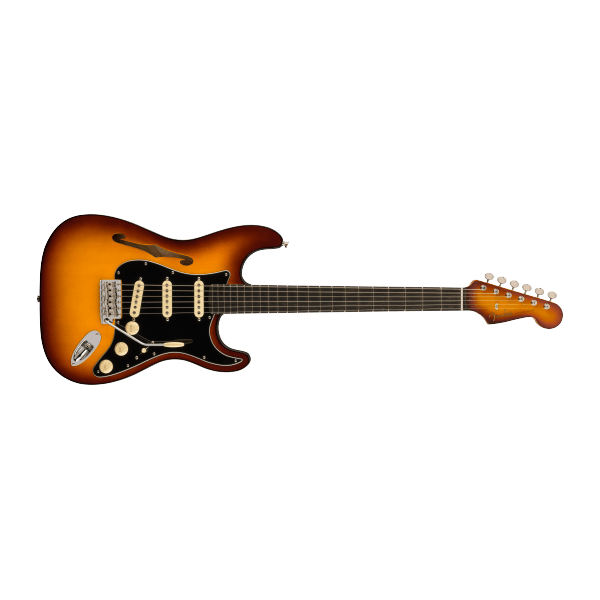 Fender Limited Edition Suona Stratocaster Thinline, Ebony Fingerboard, Violin Burst