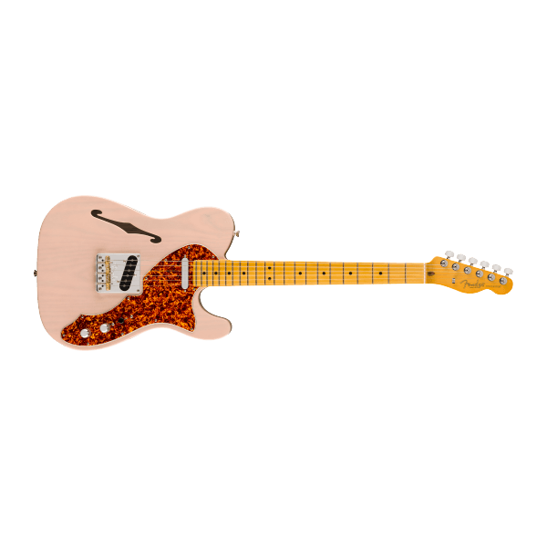 Fender American Professional II Telecaster Thinline, Maple Fingerboard, Transparent Shell Pink