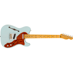 Fender American Professional II Telecaster Thinline, Maple Fingerboard, Transparent Daphne Blue
