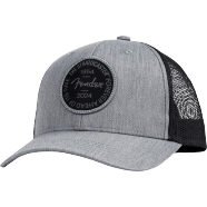 Fender Stratocaster™ 70th Anniversary Badge Hat, Gray Heather, One Size