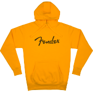 Fender Fender® Spaghetti Logo Hoodie, Butterscotch Blonde, L