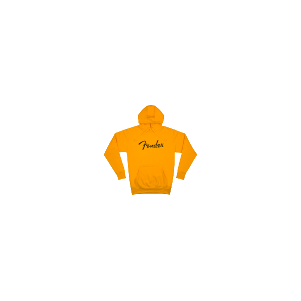 Fender Spaghetti Logo Hoodie, Butterscotch Blonde, S