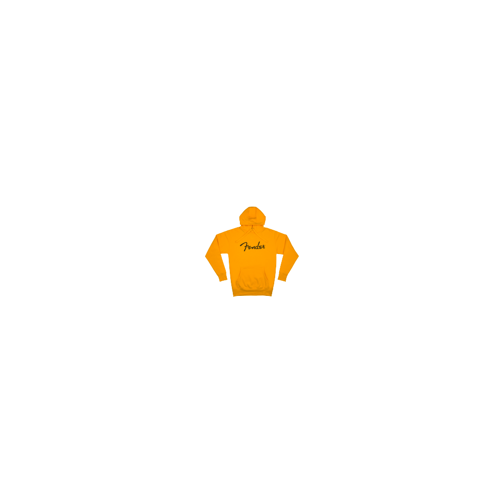 Fender Spaghetti Logo Hoodie, Butterscotch Blonde, S