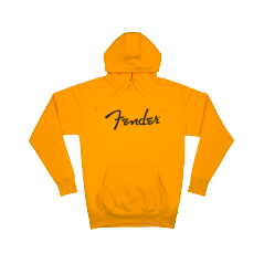Fender Spaghetti Logo Hoodie, Butterscotch Blonde, S