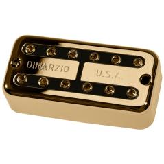 DiMarzio Super DistorTron F-spaced Neck Gold/Black - DP297FGBK