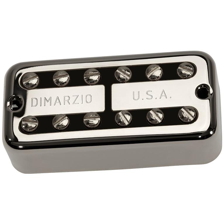 DiMarzio NewTron Bridge F-spaced Nickel/Black - DP292FNBK