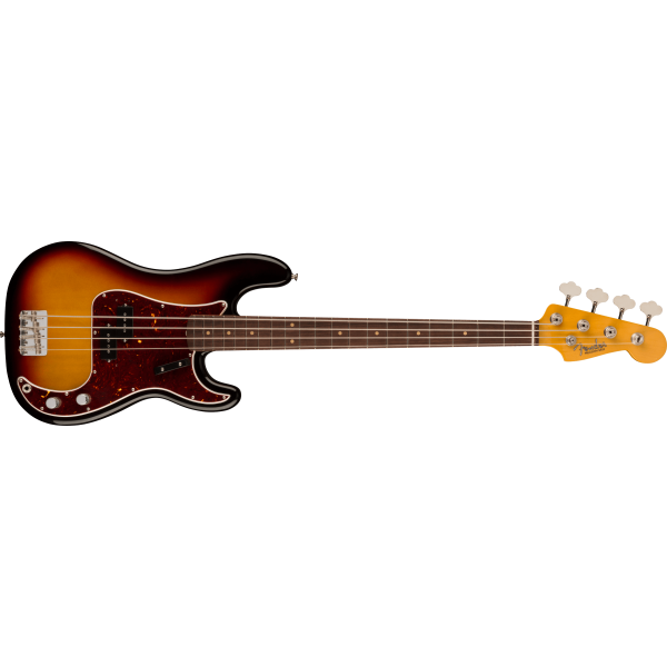 Fender American Vintage II 1960 Precision Bass, Rosewood Fingerboard, 3-Color Sunburst