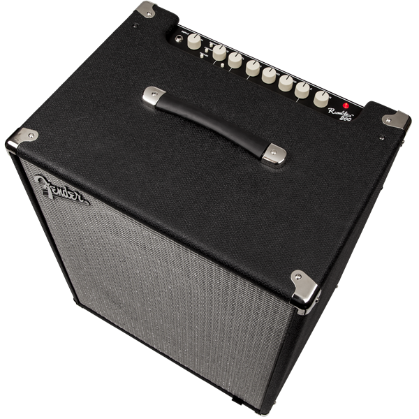 Fender Rumble 200 (V3), 230V UK, Black/Silver