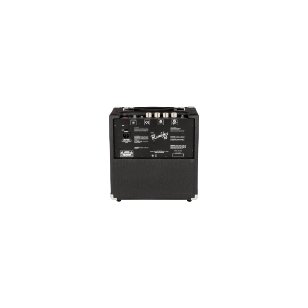 Fender Rumble 15 (V3), Black and Silver, 230V UK