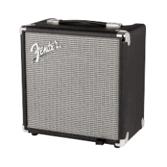 Fender Rumble 15 (V3), Black and Silver, 230V UK