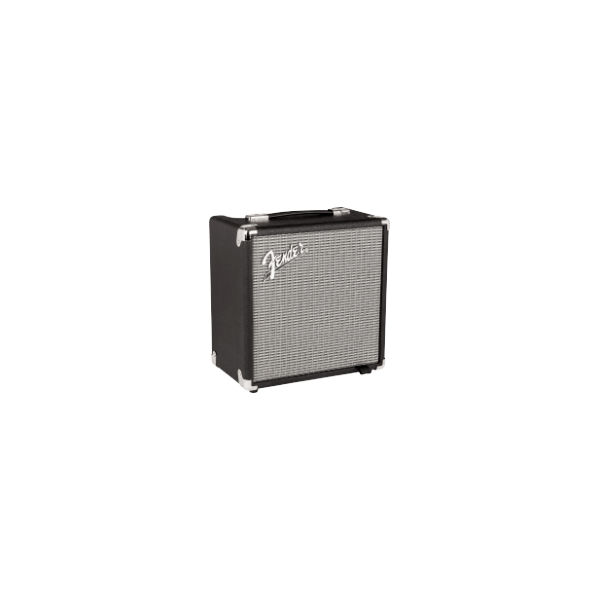 Fender Rumble 15 (V3), Black and Silver, 230V UK