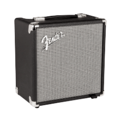 Fender Rumble 15 (V3), Black and Silver, 230V UK