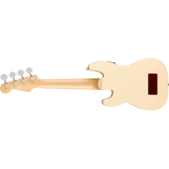 Fender Fullerton Precision Bass Uke, Walnut Fingerboard, Tortoiseshell Pickguard, Olympic White