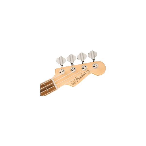 Fender Fullerton Precision Bass Uke, Walnut Fingerboard, Tortoiseshell Pickguard, Olympic White
