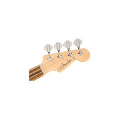 Fender Fullerton Precision Bass Uke, Walnut Fingerboard, Tortoiseshell Pickguard, Olympic White