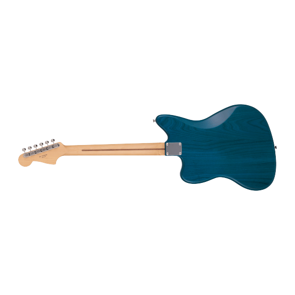 Fender 2024 Collection Made in Japan Hybrid II Jazzmaster, Rosewood Fingerboard, Quilt Aquamarine