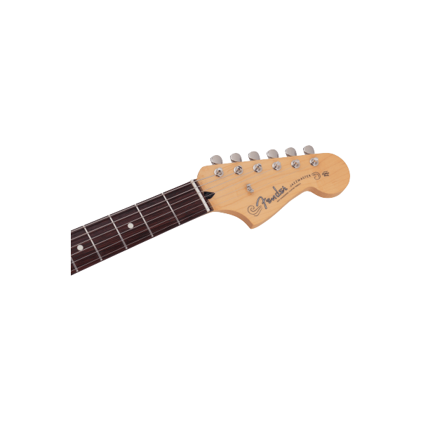 Fender 2024 Collection Made in Japan Hybrid II Jazzmaster, Rosewood Fingerboard, Quilt Aquamarine