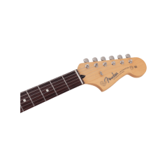 Fender 2024 Collection Made in Japan Hybrid II Jazzmaster, Rosewood Fingerboard, Quilt Aquamarine