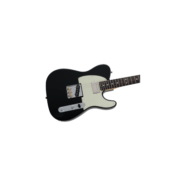 Fender 2024 Collection Made in Japan Hybrid II Telecaster SH, Rosewood Fingerboard, Black