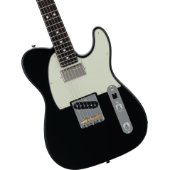 Fender 2024 Collection Made in Japan Hybrid II Telecaster SH, Rosewood Fingerboard, Black