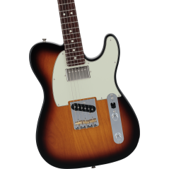 Fender 2024 Collection Made in Japan Hybrid II Telecaster SH, Rosewood Fingerboard, 3-Color Sunburst