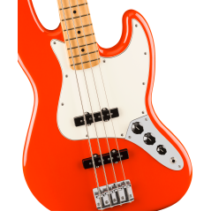 Fender Player II Jazz Bass, Maple Fingerboard, Coral Red