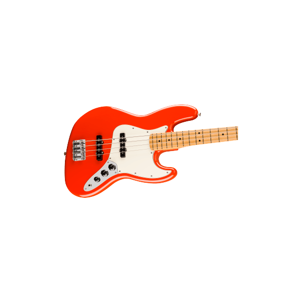 Fender Player II Jazz Bass, Maple Fingerboard, Coral Red