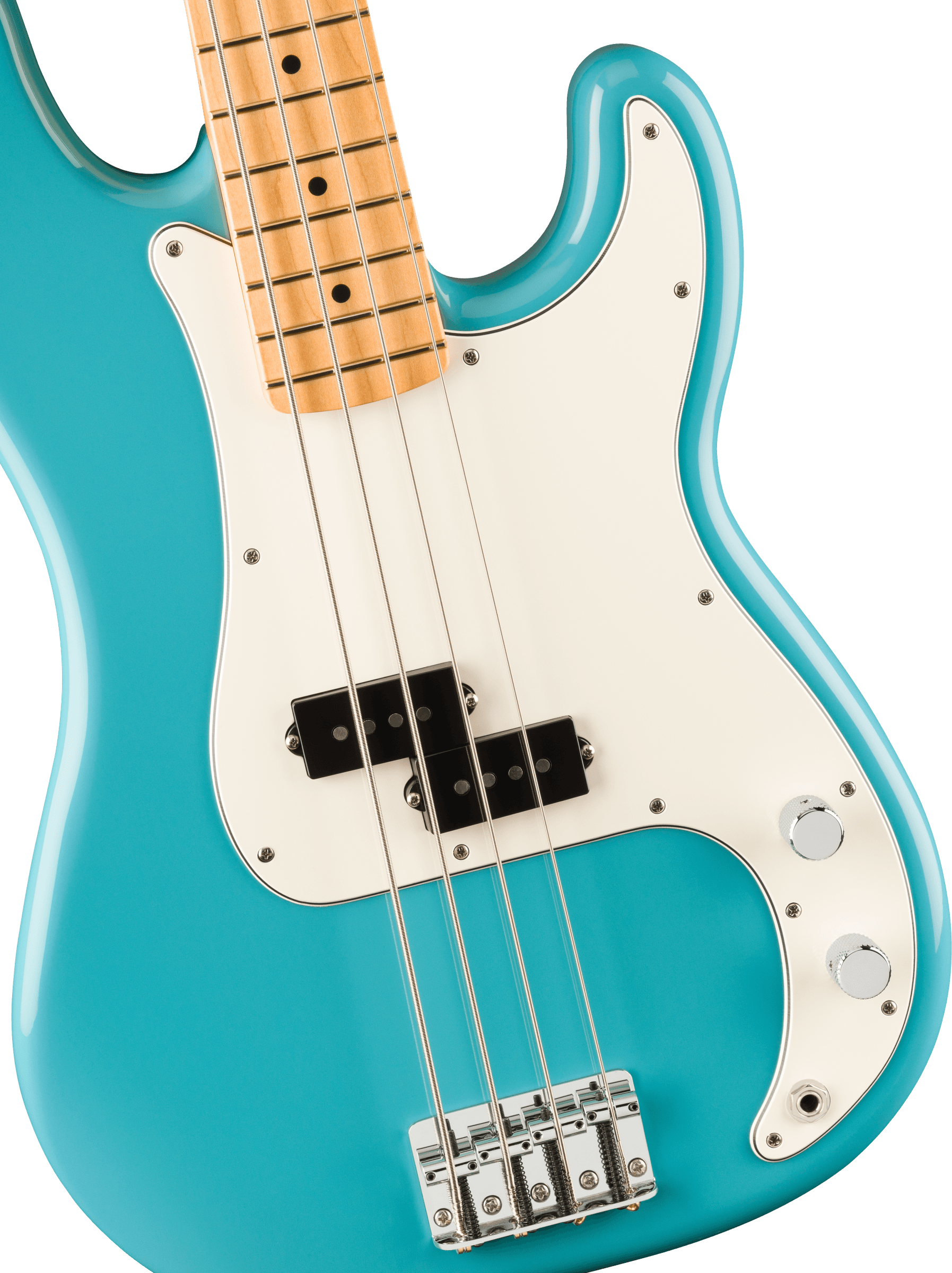Fender Player II Precision Bass®, Maple Fingerboard, Aquatone Blue
