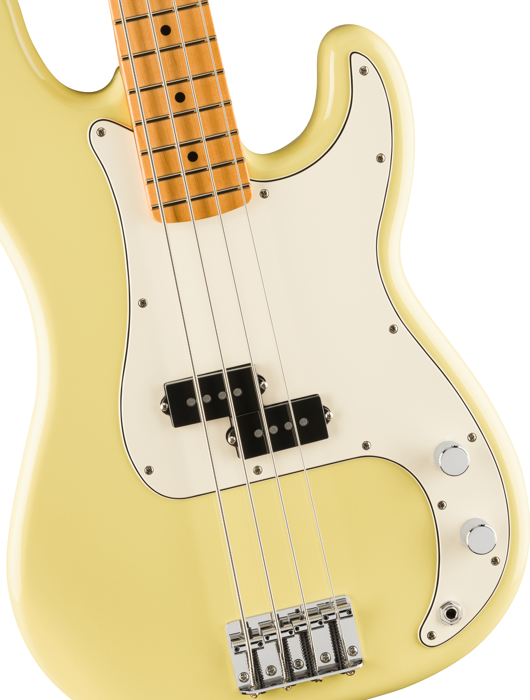Fender Player II Precision Bass®, Maple Fingerboard, Hialeah Yellow