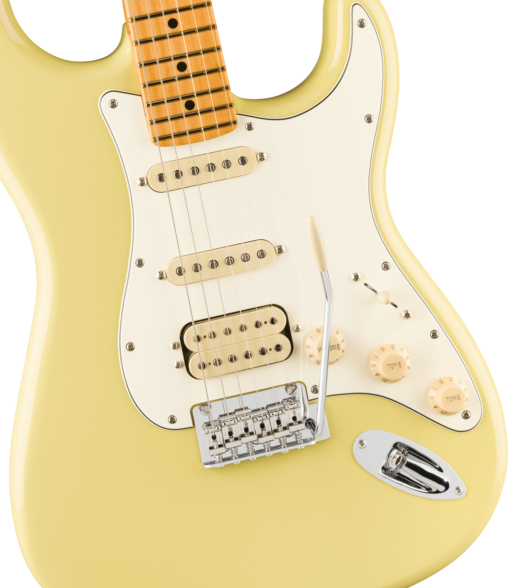 Fender Player II Stratocaster® HSS, Maple Fingerboard, Hialeah Yellow