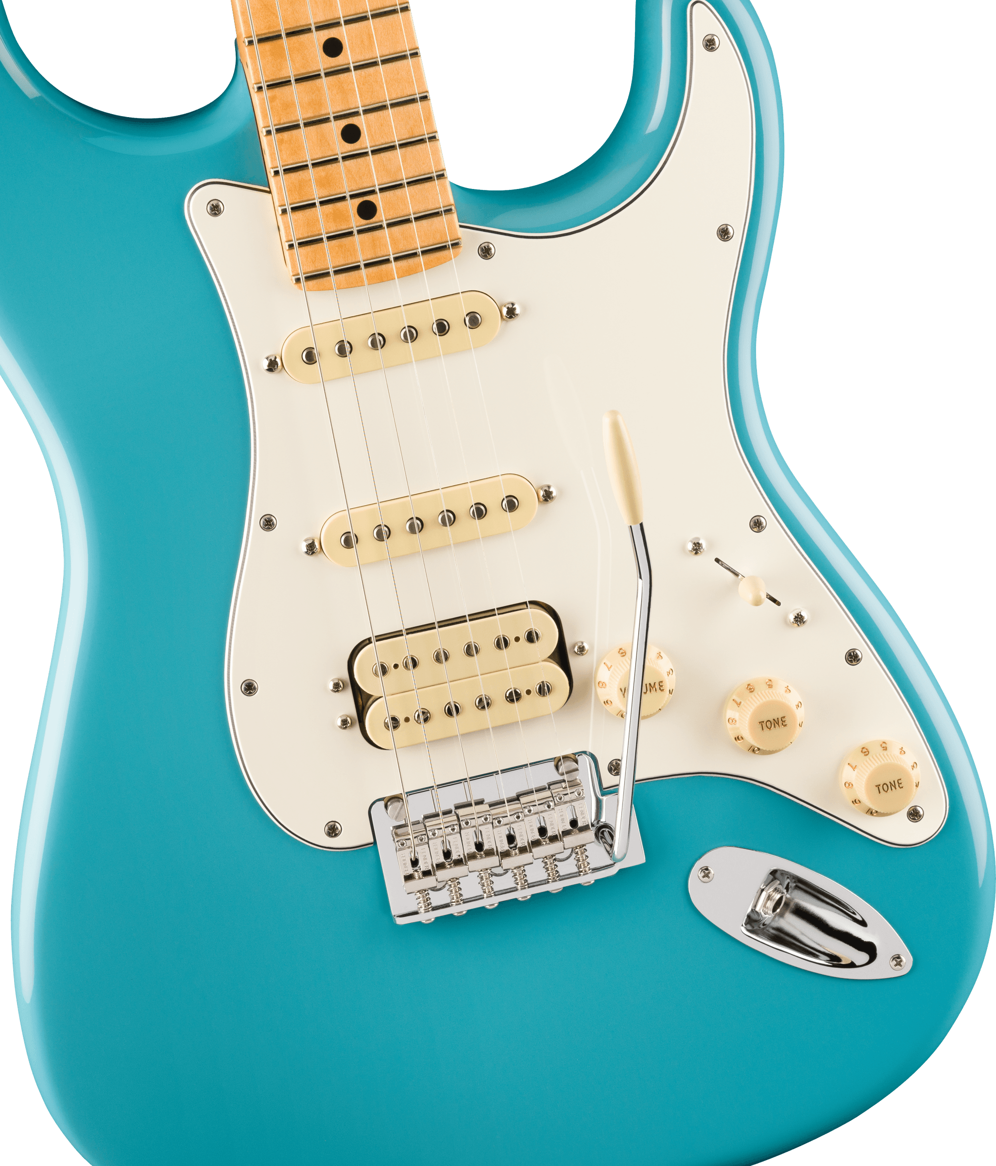 Fender Player II Stratocaster® HSS, Maple Fingerboard, Aquatone Blue