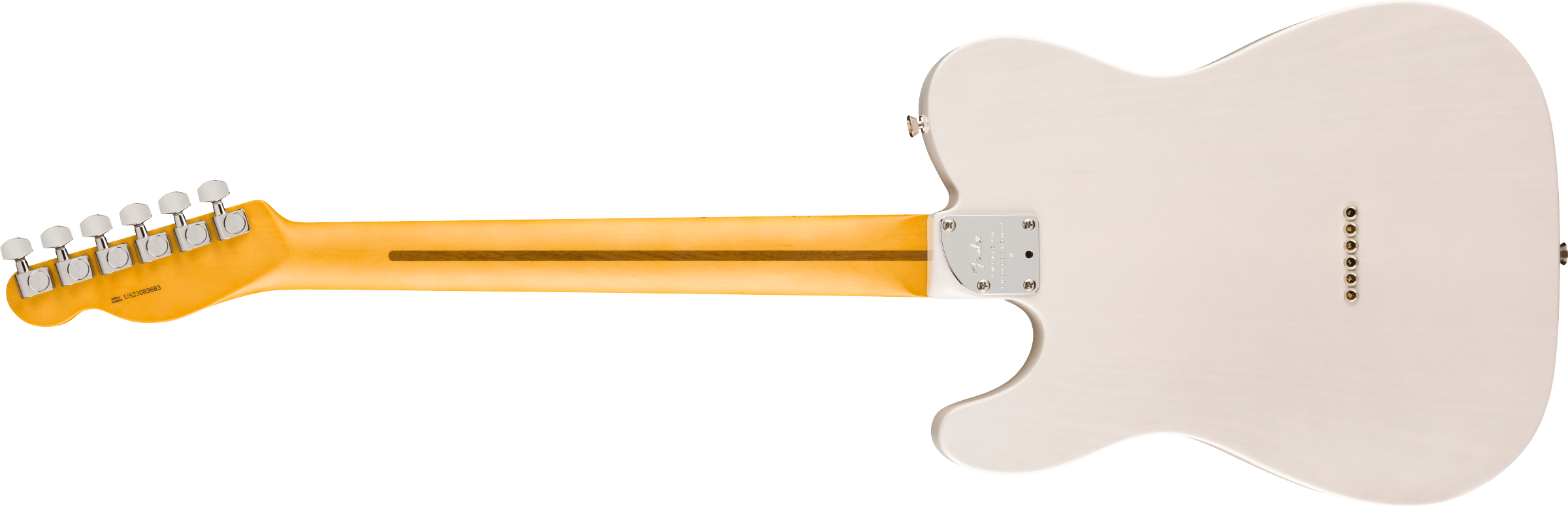 Fender Limited Edition American Professional II Telecaster® Thinline, Maple Fingerboard, White Blonde