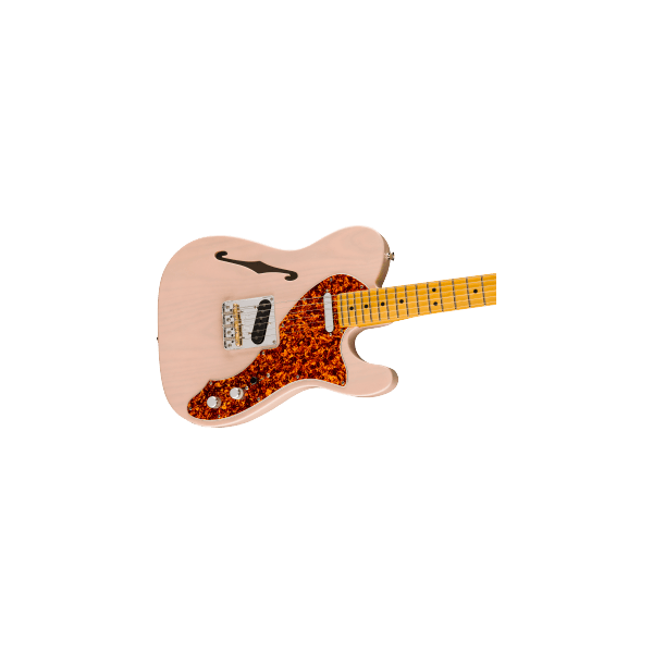 Fender American Professional II Telecaster Thinline, Maple Fingerboard, Transparent Shell Pink