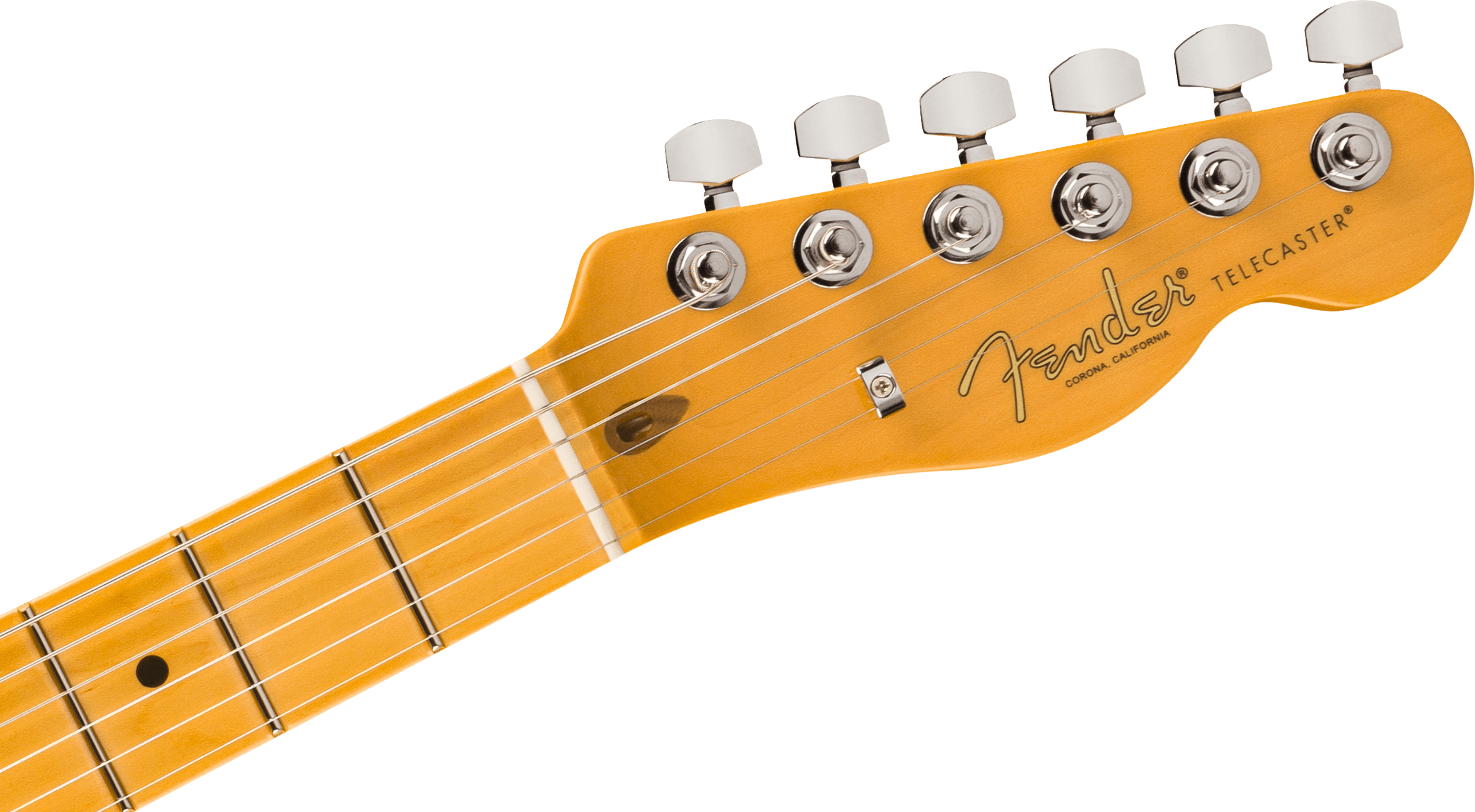 Fender American Professional II Telecaster® Thinline, Maple Fingerboard, Transparent Daphne Blue