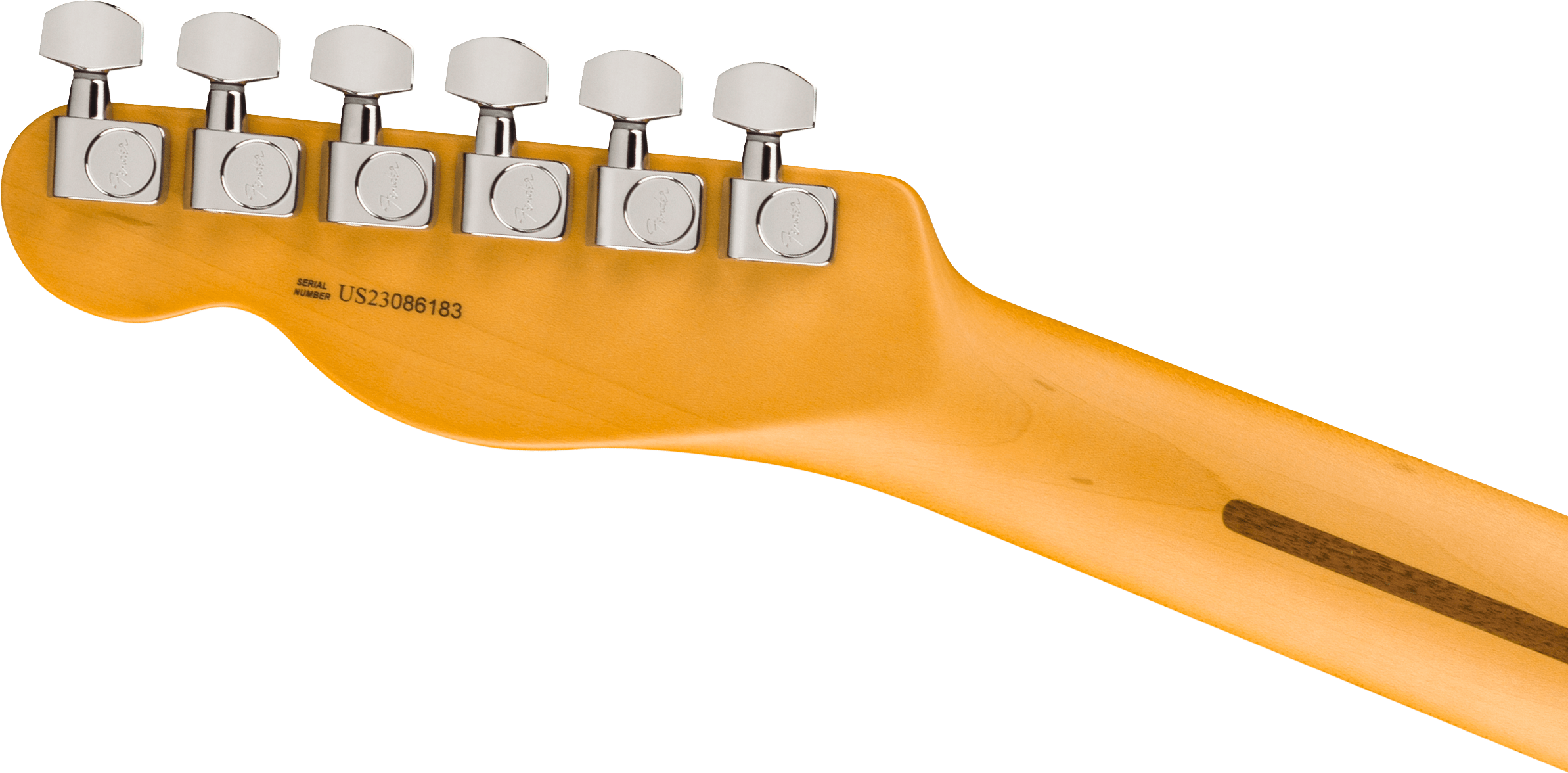 Fender American Professional II Telecaster® Thinline, Maple Fingerboard, Transparent Daphne Blue