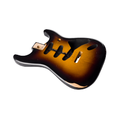 Fender Road Worn 50's Stratocaster SSS Alder Body, 2-Tone Sunburst