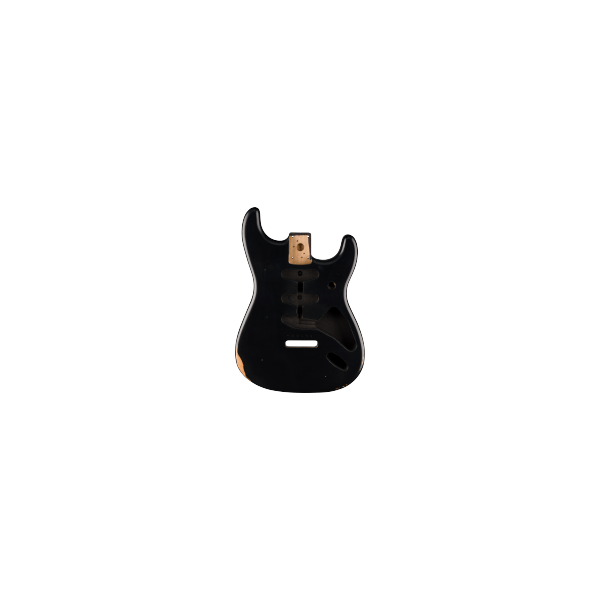 Fender Road Worn 50's Stratocaster SSS Alder Body, Black
