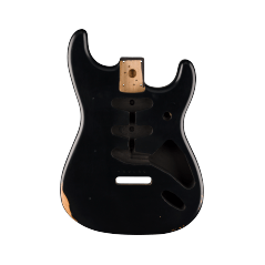 Fender Road Worn 50's Stratocaster SSS Alder Body, Black