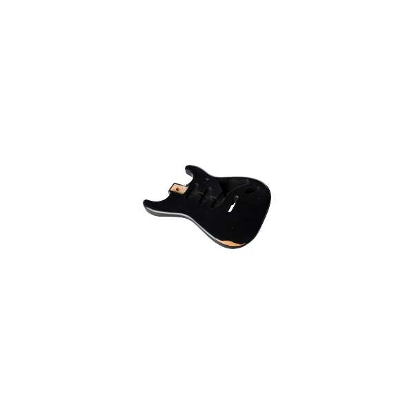 Fender Road Worn 50's Stratocaster SSS Alder Body, Black