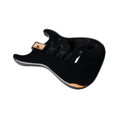 Fender Road Worn 50's Stratocaster SSS Alder Body, Black