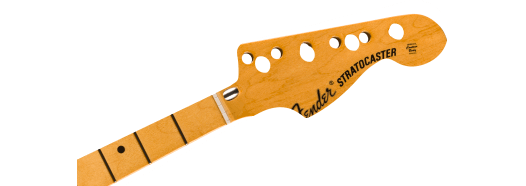Fender Vintera II 70’s Stratocaster® Neck, 21 Vintage Tall Frets, Maple, U Shape