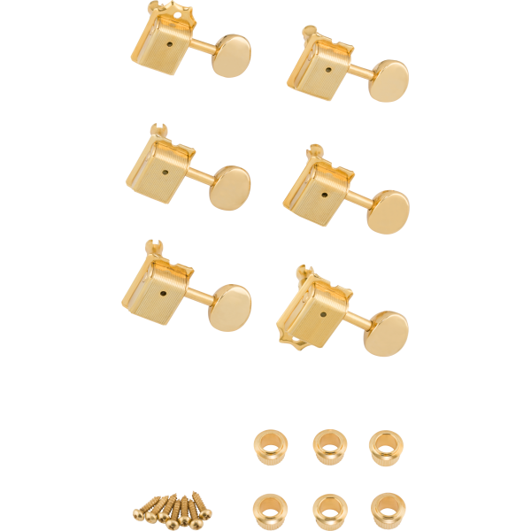 Fender American Vintage Guitar Tuning Machines, Gold (6)