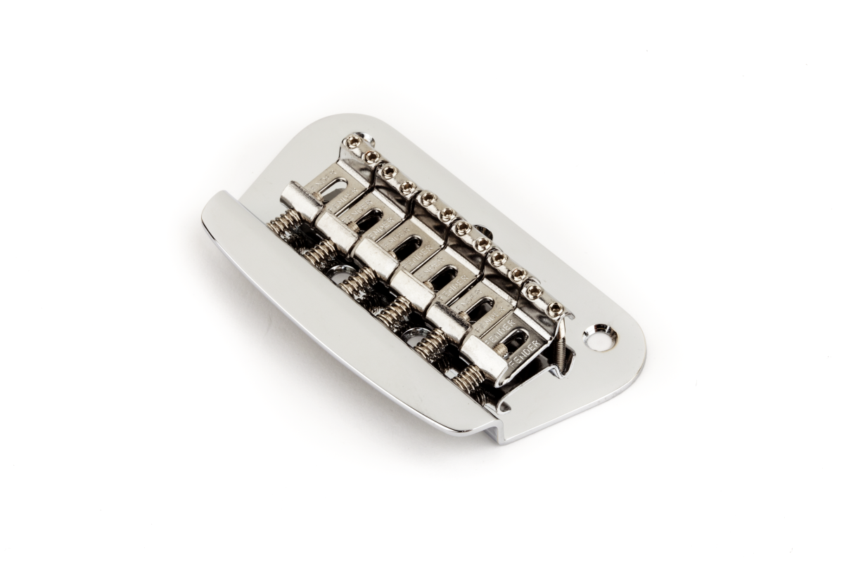 Fender Toronado® Bridge Assembly, Nickel/Chrome