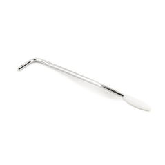 Fender '65 Mustang Tremolo Arm, White Tip, Chrome