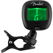 Fender Accessory Essentials Pack - Cable, Clip-On Tuner, Strap
