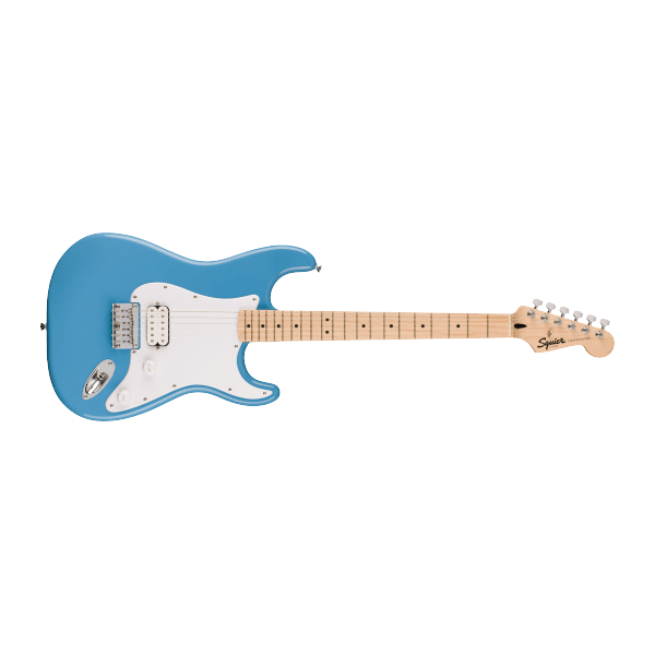Squier FSR Sonic Stratocaster HT H, Maple Fingerboard, White Pickguard, Lime Green
