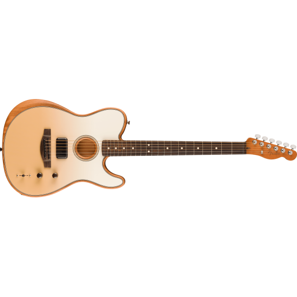 Fender FINNEAS Signature Acoustasonic Player Telecaster with Bag, Rosewood Fingerboard, Cappuccino Fade