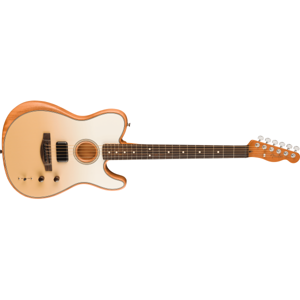 Fender FINNEAS Signature Acoustasonic Player Telecaster with Bag, Rosewood Fingerboard, Cappuccino Fade