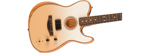 Fender FINNEAS Signature Acoustasonic® Player Telecaster® with Bag, Rosewood Fingerboard, Cappuccino Fade