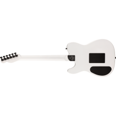 Fender Jack White Triplesonic Acoustasonic Telecaster with Case, Maple Fingerboard, White Pickguard, Satin Arctic White